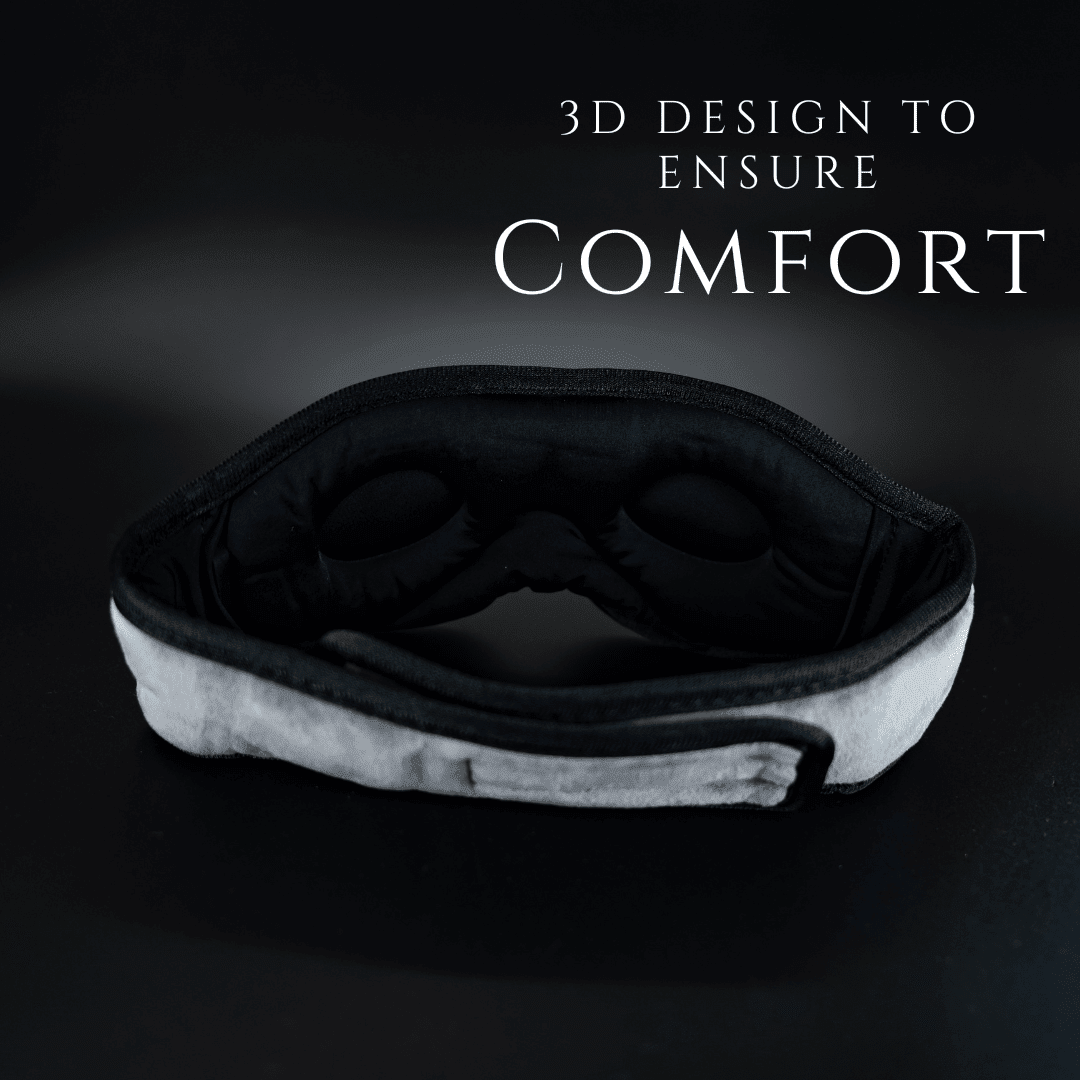 Blackout Velvet Bluetooth Sleeping Mask - Optivita