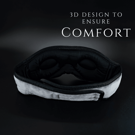 Blackout Velvet Bluetooth Sleeping Mask - Optivita