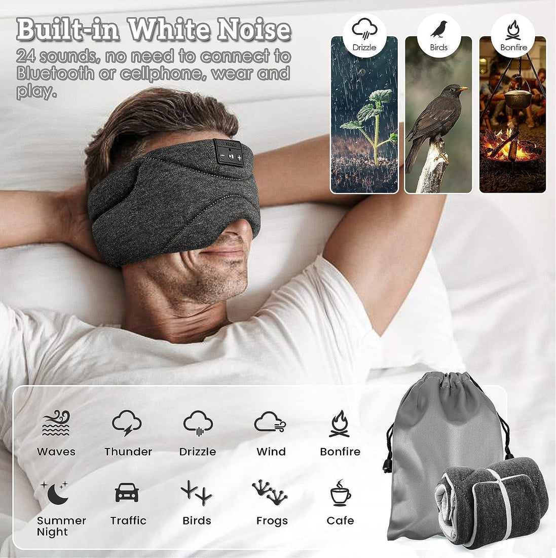 Bluetooth Sleeping Mask - Kerne