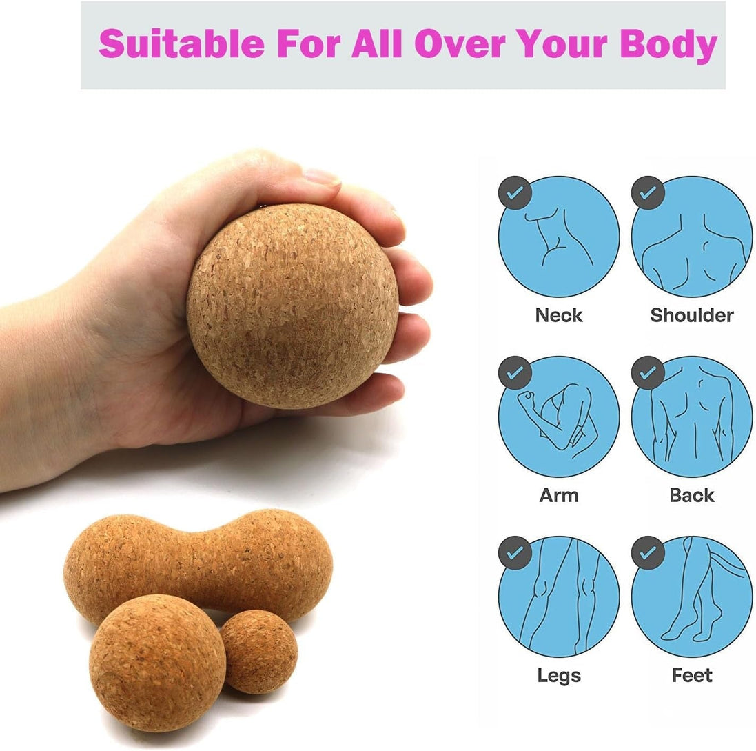 Cork Massaging Ball Set - Kerne