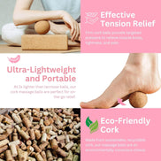 Cork Massaging Ball Set - Optivita