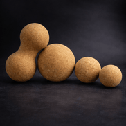 Cork Massaging Ball Set Of Four - Optivita