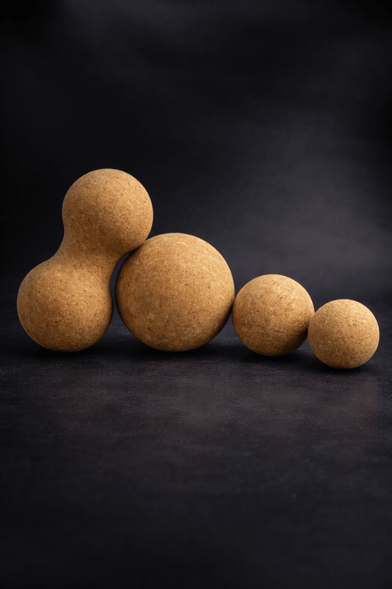 Cork Massaging Ball Set Of Four - Optivita
