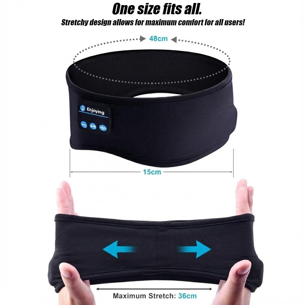 Dual - Use Bluetooth Sleep Mask & Headband - Kerne