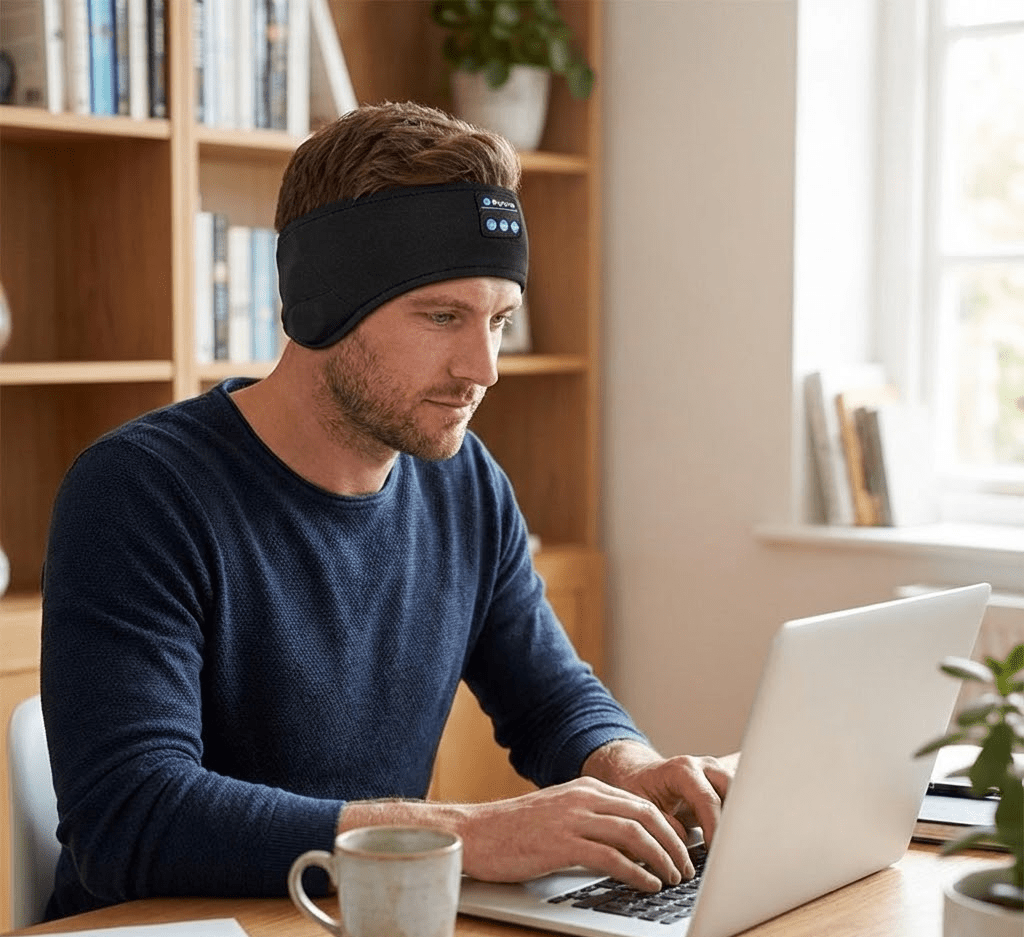 Dual - Use Bluetooth Sleep Mask & Headband - Kerne