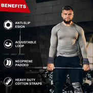 Figure 8 Lifting Straps – Ultimate Grip & Strength - Optivita
