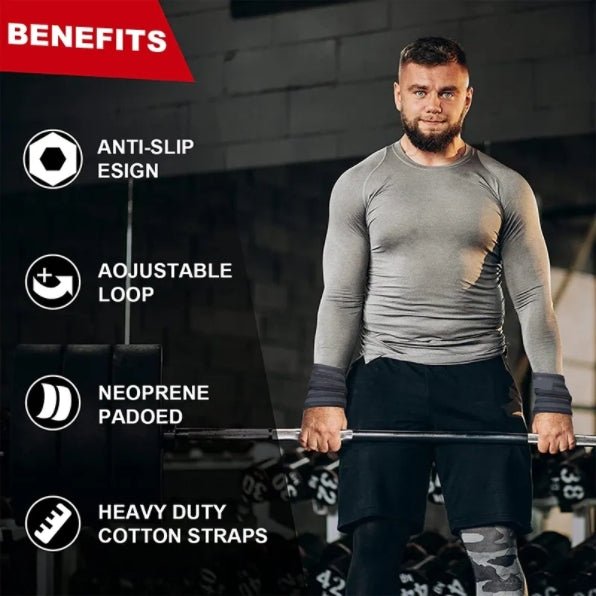 Figure 8 Lifting Straps – Ultimate Grip & Strength - Optivita