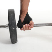 Leather pad Figure 8 Powerlifting straps - Optivita