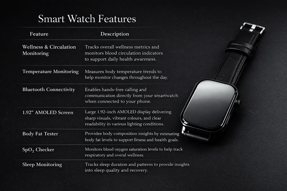 Precision Smart Watch - Kerne