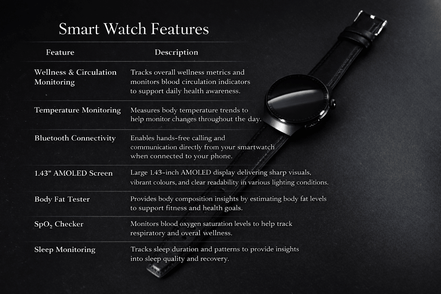 Pro Smart Watch with Dual Straps - Optivita