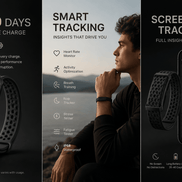 Smart Bracelet For Minimalist Tracking - Optivita