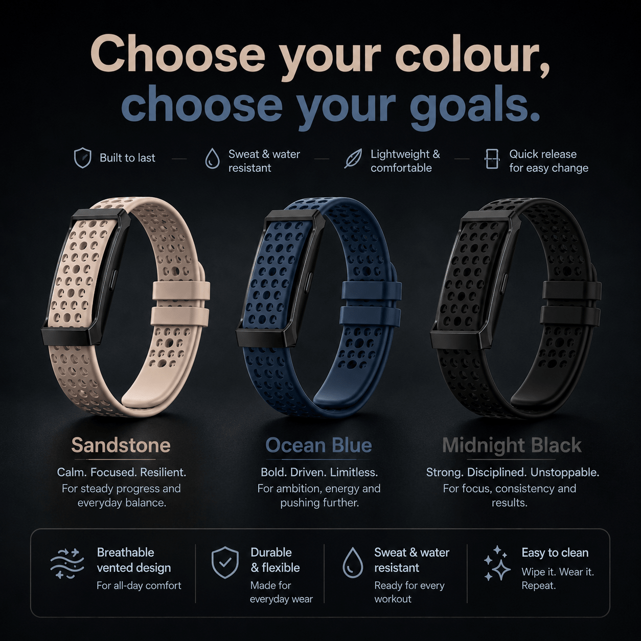 Smart Bracelet For Minimalist Tracking - Optivita