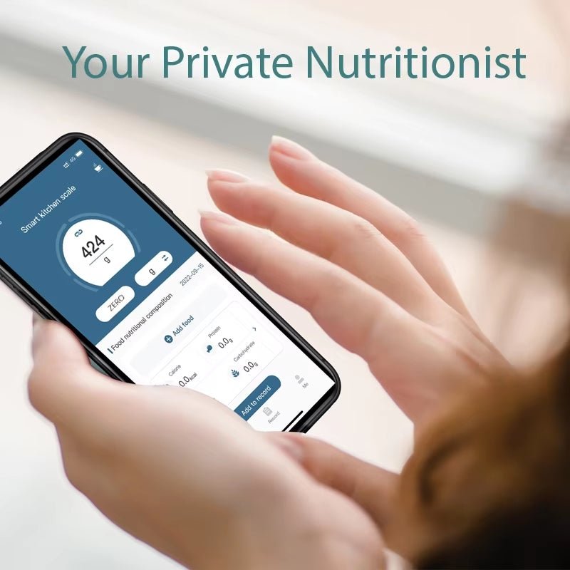Smart Glass Kitchen Scale - Optivita