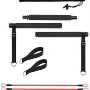 Squat Resistance Bands with Bar - Optivita