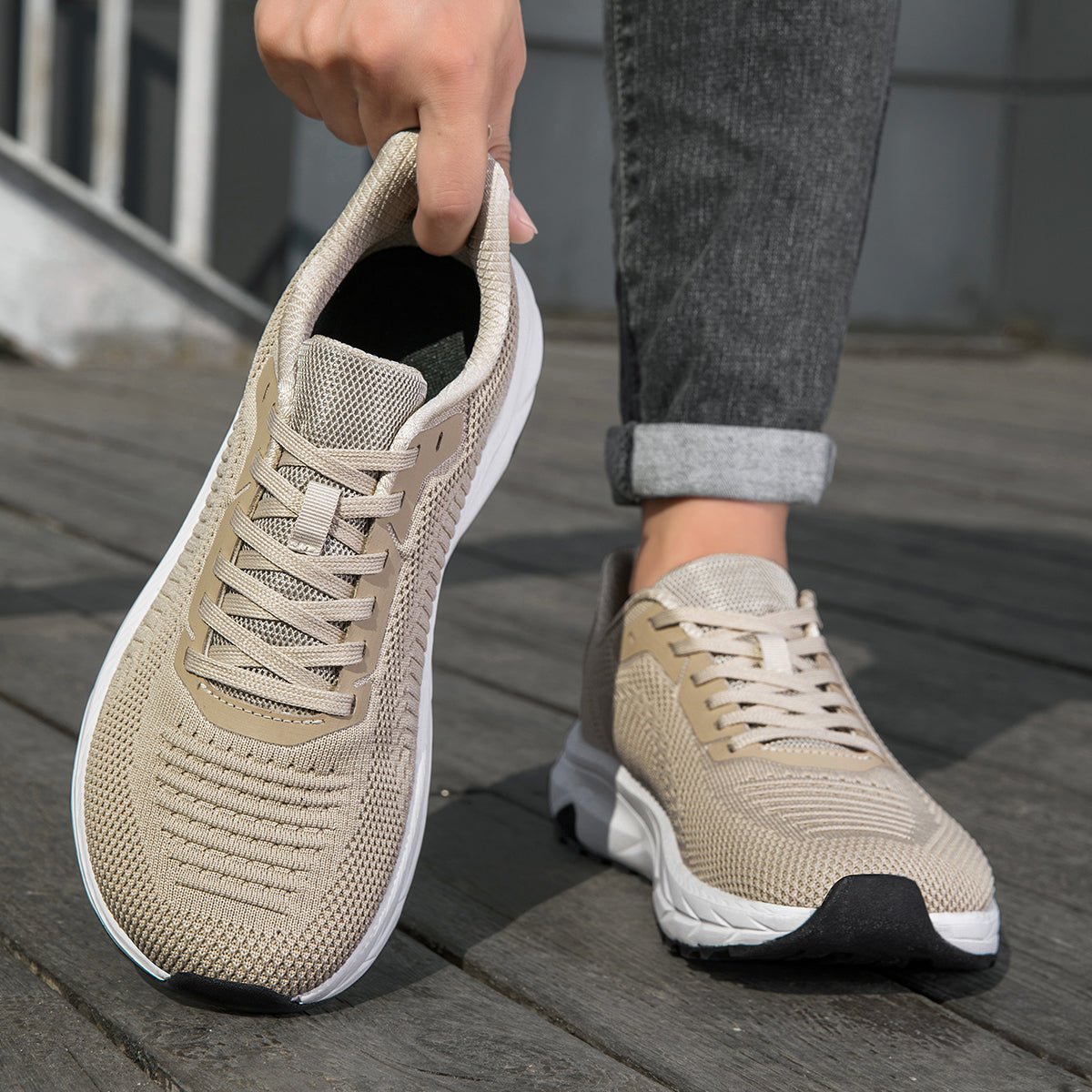 Wide Toe Comfort Sneaker - Kerne Collection